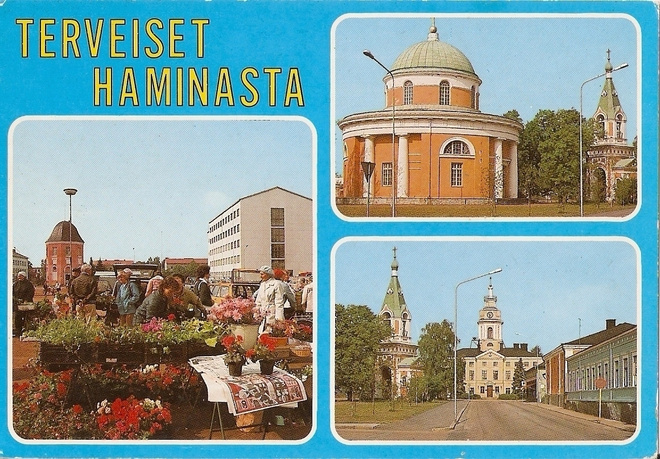 HAMINA : 3-kuva.  käyttämätön kortti