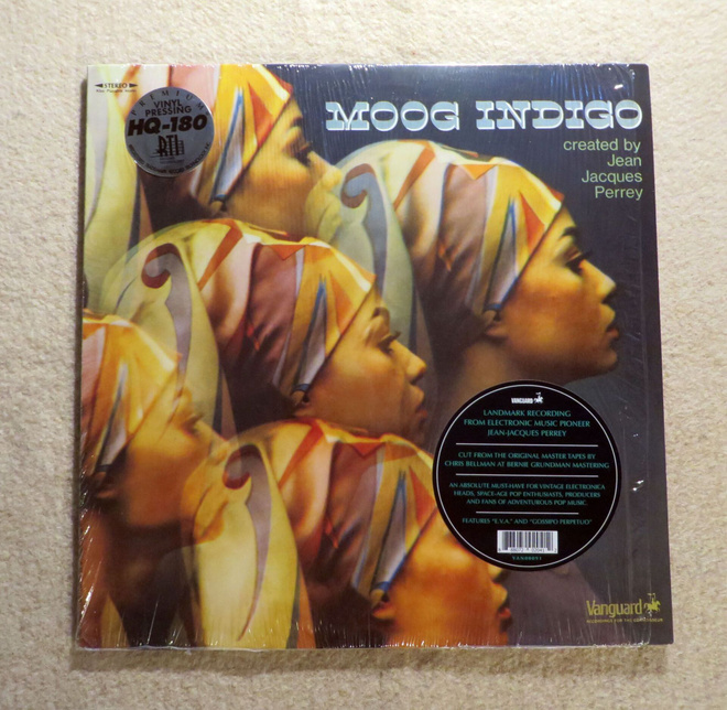 JEAN-JACQUES PERREY: Moog Indigo 180g LP - Vanguard uusintap
