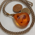 Vintage meripihka riipus Baltic Amber itämeren Meripihka - pikkukuva 3