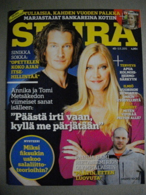 Seura lehti Nro 45/2015 (14.3)