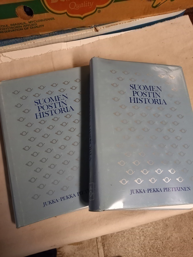jukka-pekka  pietikäinen suomen postin historia 1-2