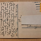 kukkakortti, valokuvattu lumpeita, kulkenut 1943 - pikkukuva 2