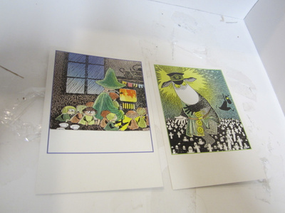TOVE JANSSON 2 POSTIKORTTIA