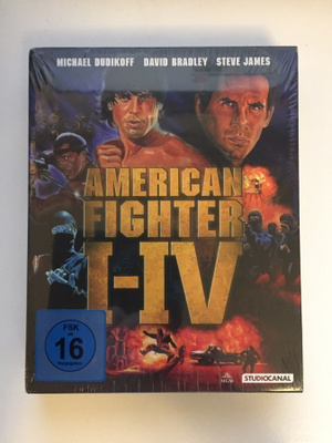 Amerikan ninja 1-4 (4 Blu-ray) Leikkaamaton! UUSI MUOVEISSA