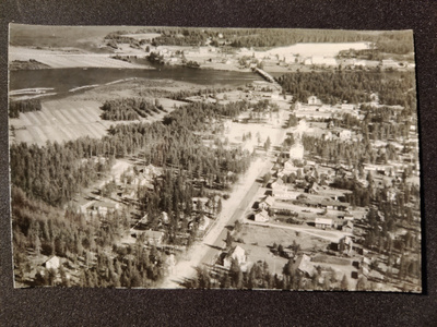 Postikortti Hyrynsalmi 1964 Karhumäki Alkup.Mallikappale