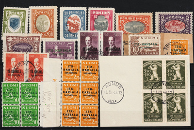 1920-43 Pohjois-Inkerin ja Itä-Karjalan merkkierä 1