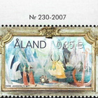 Åland 2007 Tove Jansson 0,85 € välilöpari numero ** LaPe 279 - pikkukuva 1