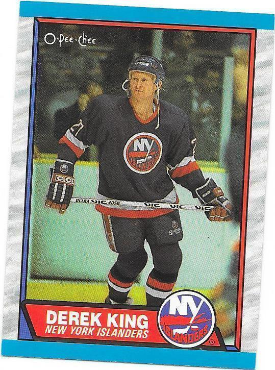 1989-90 OPC #6 Derek King New York Islanders RC