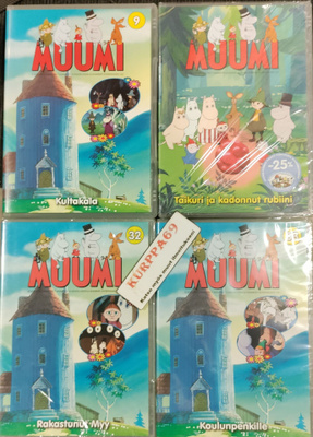 Muumeja 4kpl.