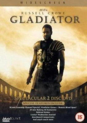 IMDb Top250 #33: Gladiator 2×DVD 2000 Ltd Edition • dts-ES