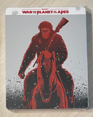 Sota apinoiden planeetasta (2017) Steelbook (UUSI)