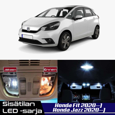 Honda Fit / Jazz (G4) Sisätilan LED-sarja 6-osai
