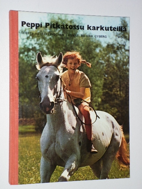 Astrid Lindgren: Peppi Pitkätossu karkuteillä (1988) hieno!