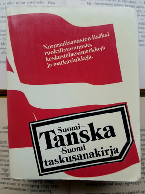 Suomi-tanska-suomi • taskusanakirja (nid.)