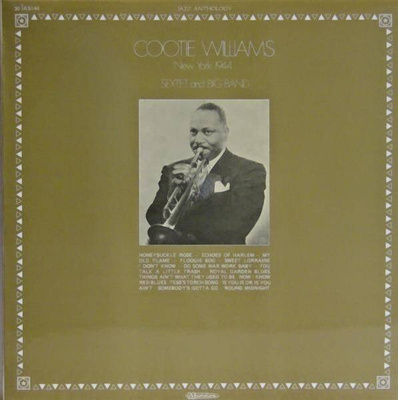 Cootie Williams vinyyliLP New York 1944 - Sextet And Big Ban