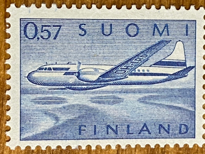 YLEISMERKKI LENTOKONE 0,57MK**