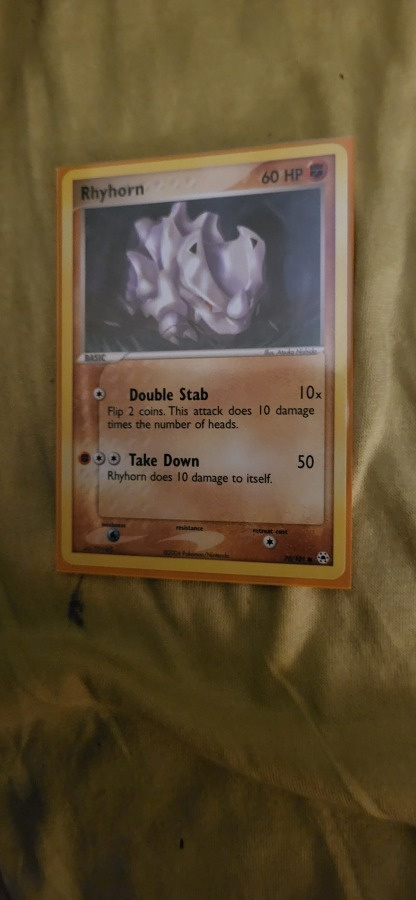 Rhyhorn (HL 70) EX Hidden Legends card