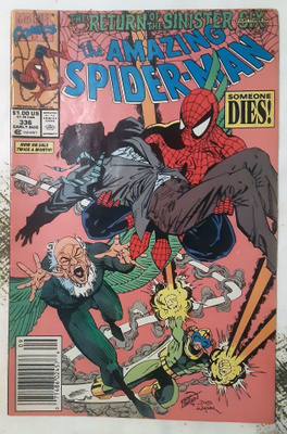 Spider Man - No. 336 -1990 - Someone Dies! - 34 sivua