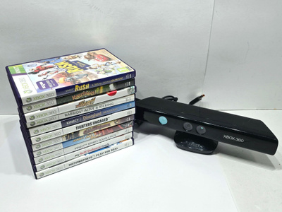 Xbox 360 - Kinect + 11 peliä