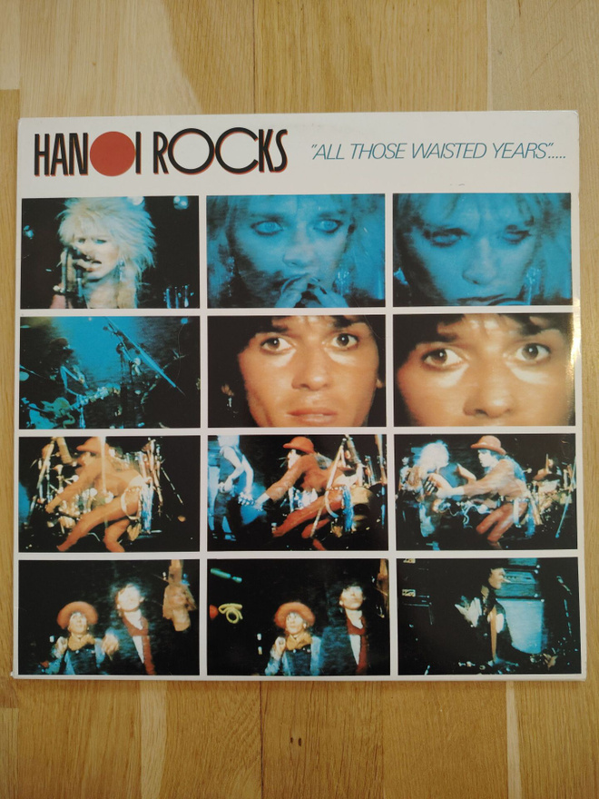 HANOI ROCKS : All those waisted years -2xLP