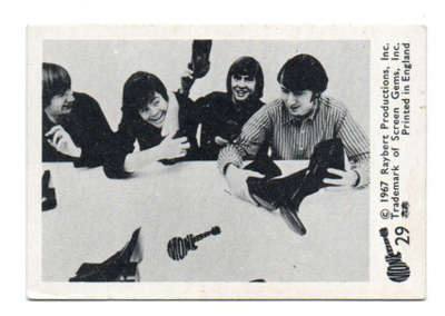 Purkkakuva MONKEES n:o 29 1967