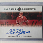 Owen Beck 2023-24 Ultimate Collection Rookie Accents /65 - pikkukuva 1