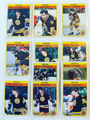 82-83 Opc - Boston Bruins 11kpl