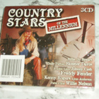 3 X CD Country Stars Of The Millenium (Uusi) - pikkukuva 1