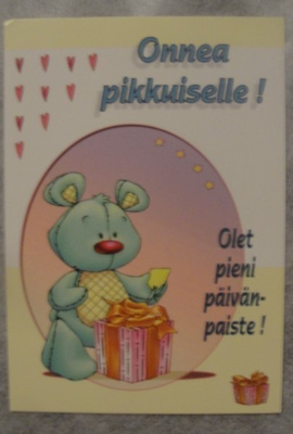 no 640 - onnea pikkuiselle!