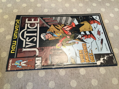 MARVEL JUSTICE 6/1987 HYVÄ