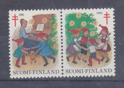 1983 TUB joulumerkkipari.