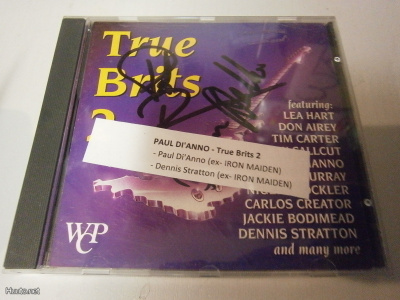 PAUL DI'ANNO -TRUE BRITS 2. CD KAHDELLA NIMMARILLA