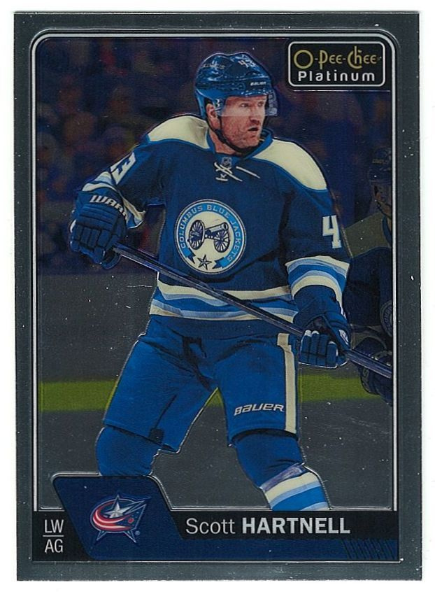 16-17 O-Pee-Chee Platinum #124 Scott Hartnell