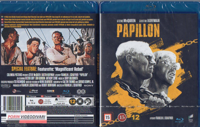 Papillon (81 903) UUSI -FI- BLU-RAY nordic, steve mcqueen 1