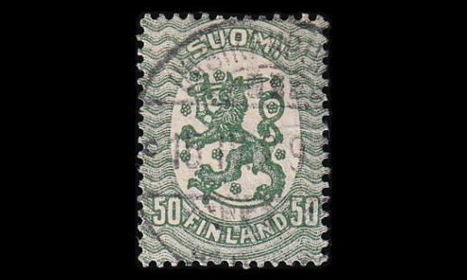 116AW1 o M-17 50p (14¼:14) W1 Helsinki 15.IV.29 (1925)