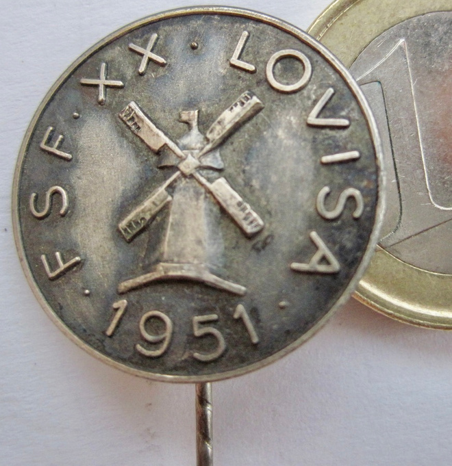 VANHA Merkki FSF XX Loviisa 1951