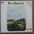 LUDWIG VAN BEETHOVEN (CD) Concerto& Romance for Violin - pikkukuva 1