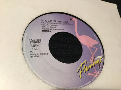 Kirka Ota lähellesi Single 1990