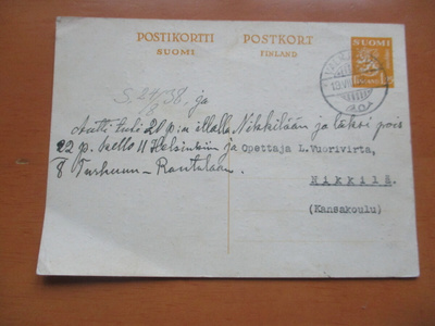 1938 Valkjärvi ehiö