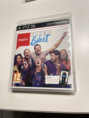 PS3 Singstar SUOMI bileet 30 hittibiisiä