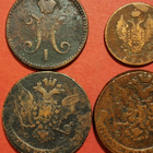 Venäjä, 5 Kopeks 1765EM, 1770EM, 1788MM. 3 Kop 1845...(KD4) - pikkukuva 5