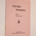 Pekka Ervast: Oletko teosofi? - pikkukuva 1