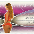 Bench Warmer 2008 Signature Series Autograph Lisa Lakatos - pikkukuva 2
