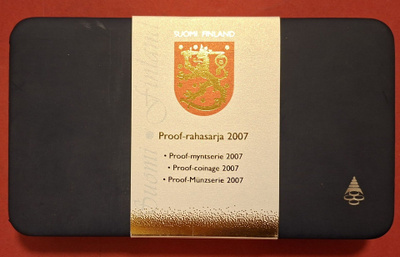 Suomi Euro vuosisarja 2007 PROOF
