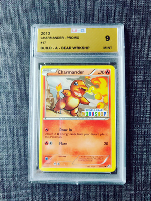Charmander Black & White Dark Exblorer BUILD-A-BEAR WORKSHOP