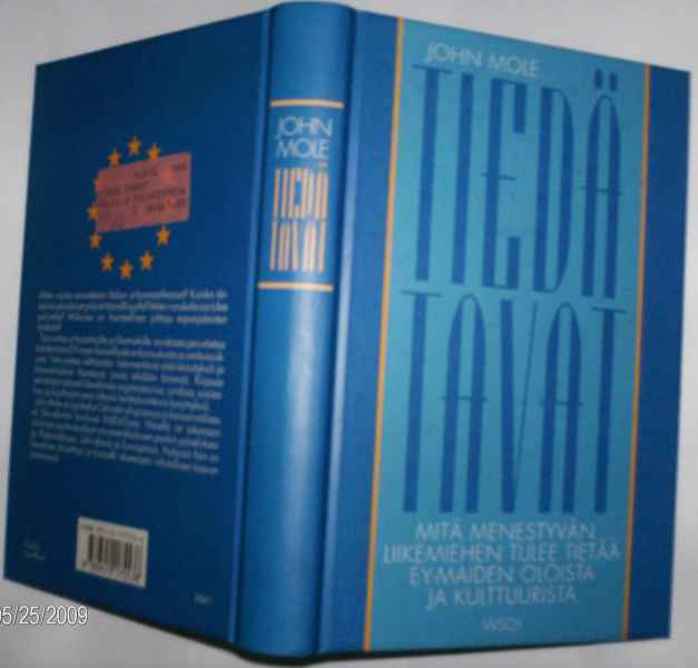 John Mole: Tiedä tavat (Euroopan maiden tapakulttuuria)