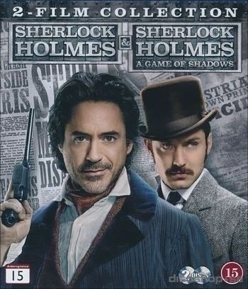 Sherlock Holmes - elokuva kokoelma (2DVD)  Robert Downey Jr.