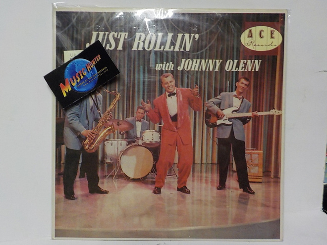 JUST ROLLIN' WITH JOHNNY OLENN uk -82 reissue  M-/EX+ LP