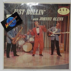 JUST ROLLIN' WITH JOHNNY OLENN uk -82 reissue  M-/EX+ LP - pikkukuva 1