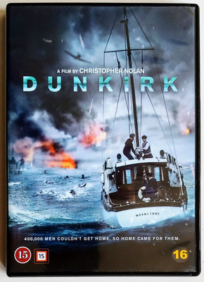 DUNKIRK – Suomalainen DVD 2017 - Christopher Nolan, WW2